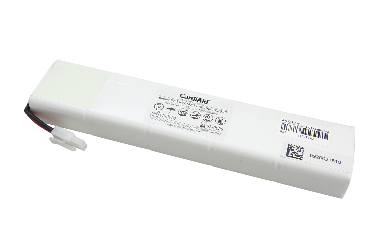Batería original desfibriladores Cardiaid