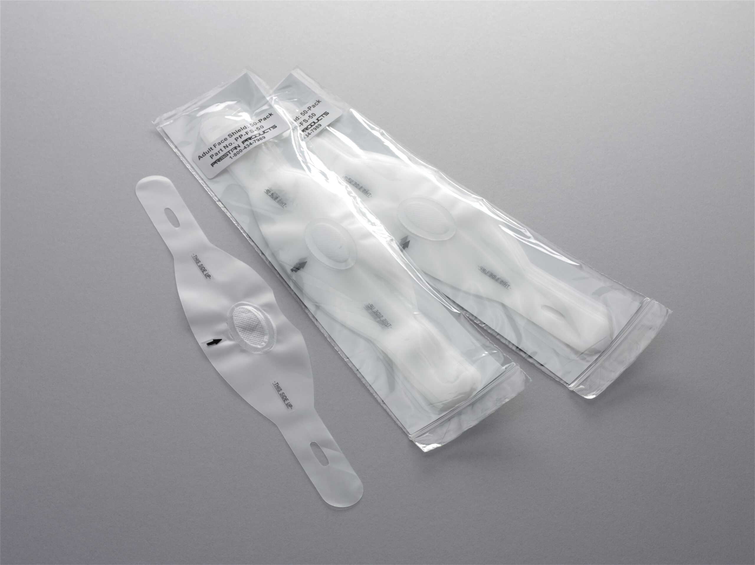 Protector Facial con Filtro Adulto 50 Uds.