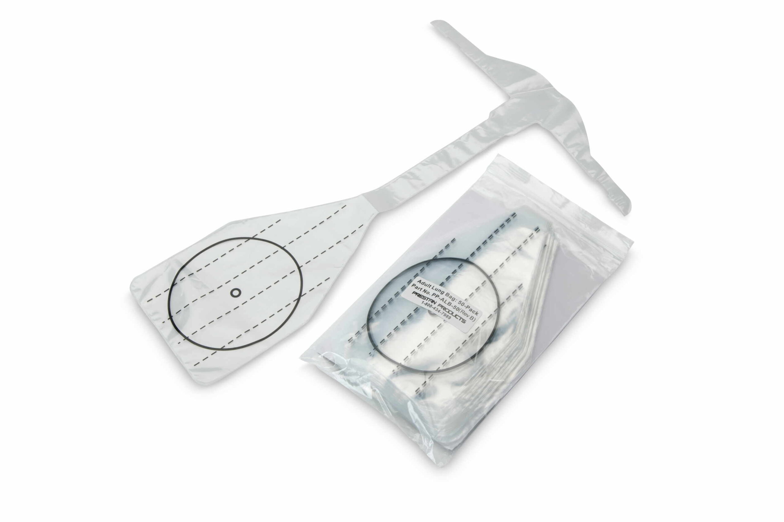 Pulmón y protector facial Adulto 50 Uds.