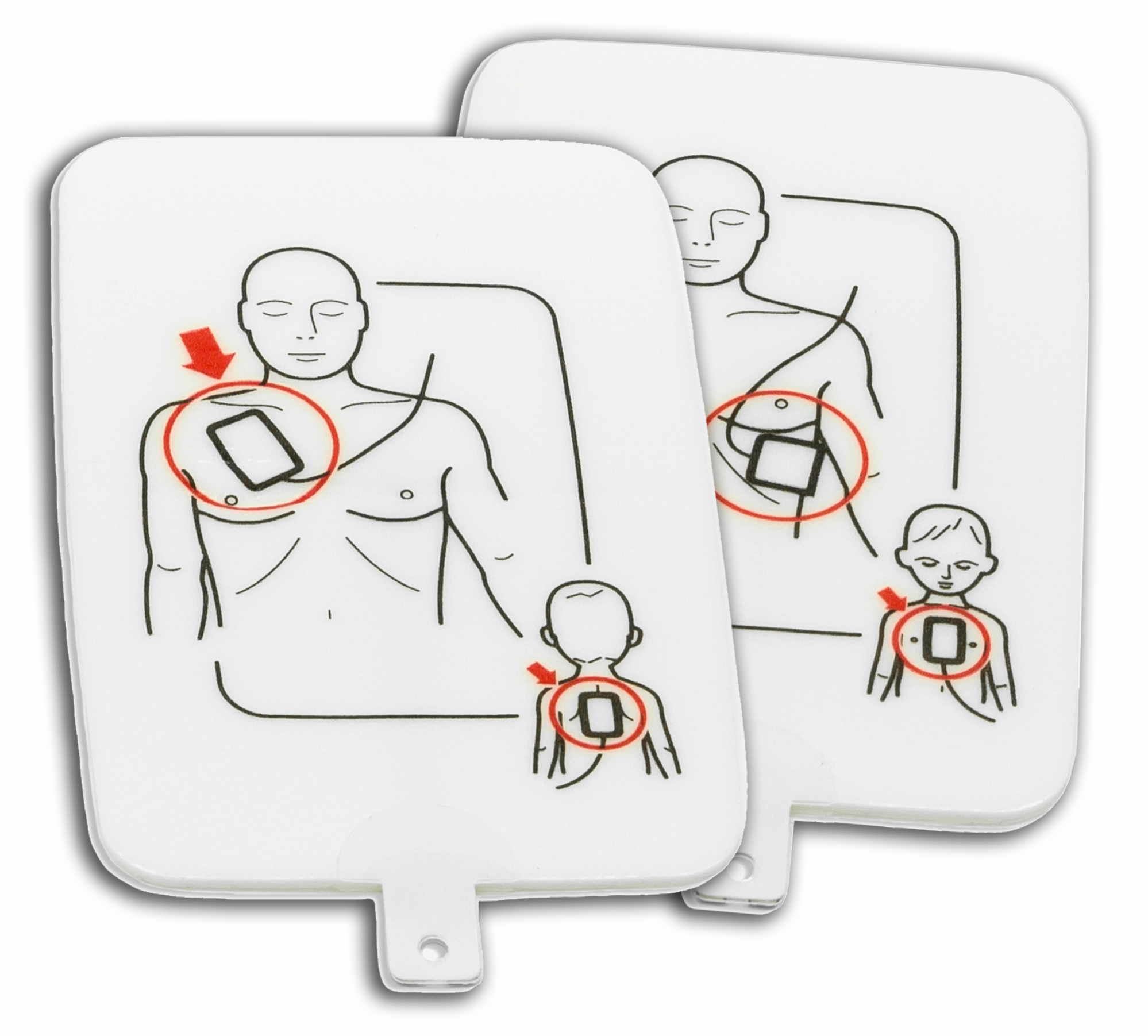 Par de electrodos de entrenamiento Prestan®