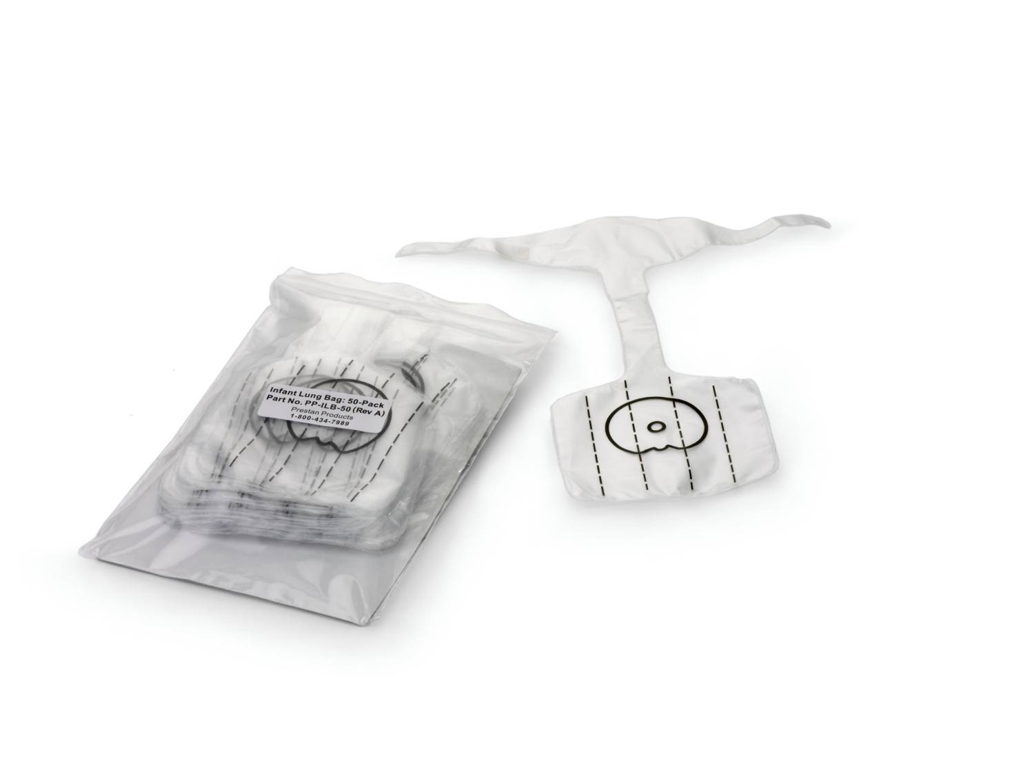 Pulmón y protector facial Neonatal 50 Uds.