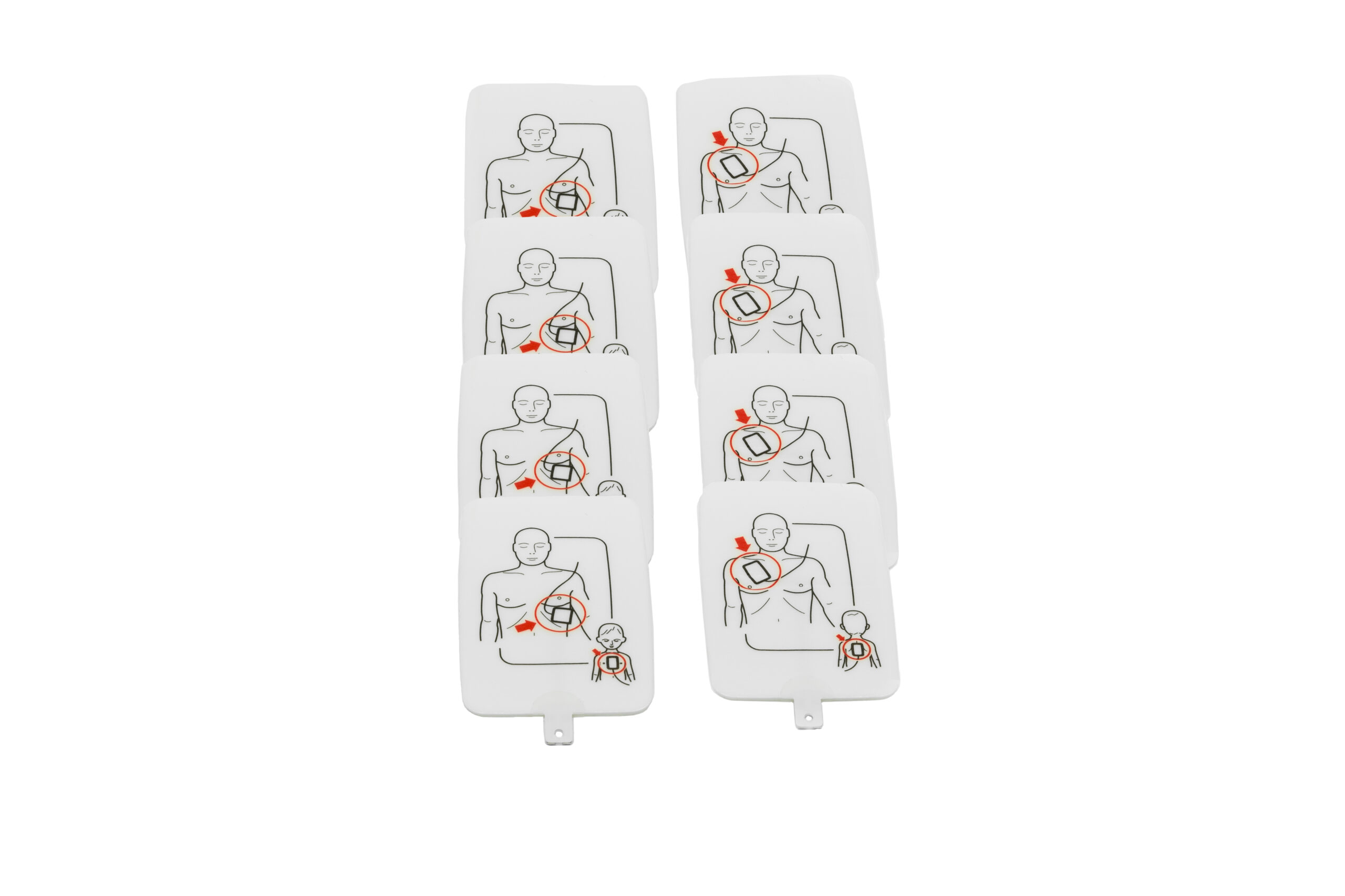 Pack 4 pares electrodos UltraTrainer™