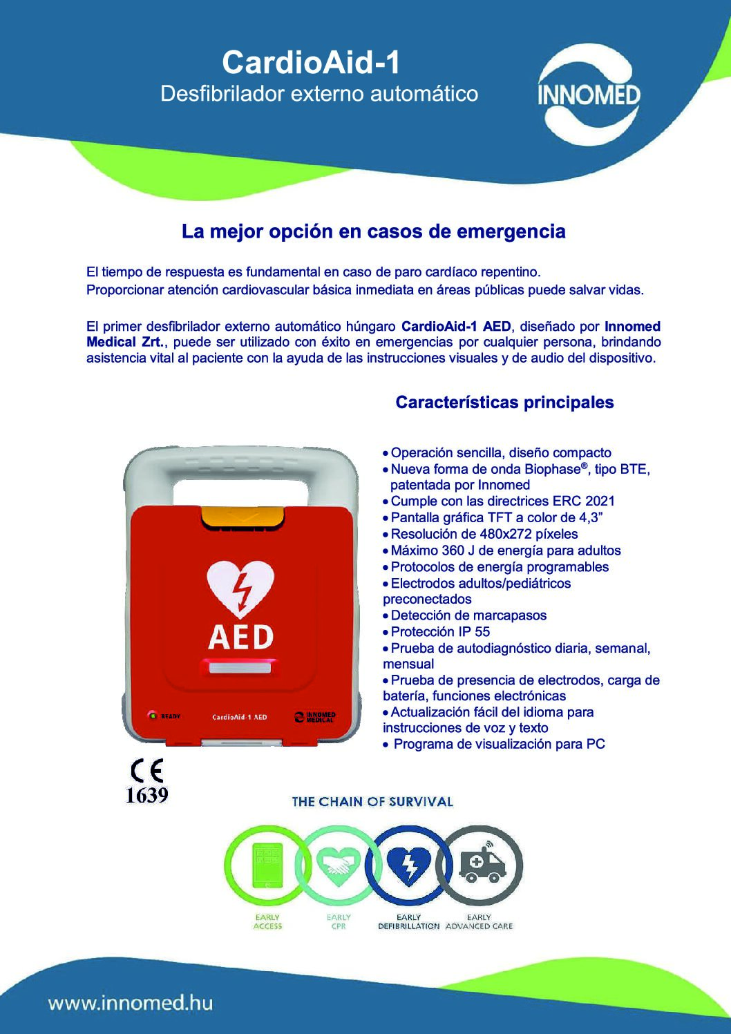 Desfibrilador Externo Semiautomático